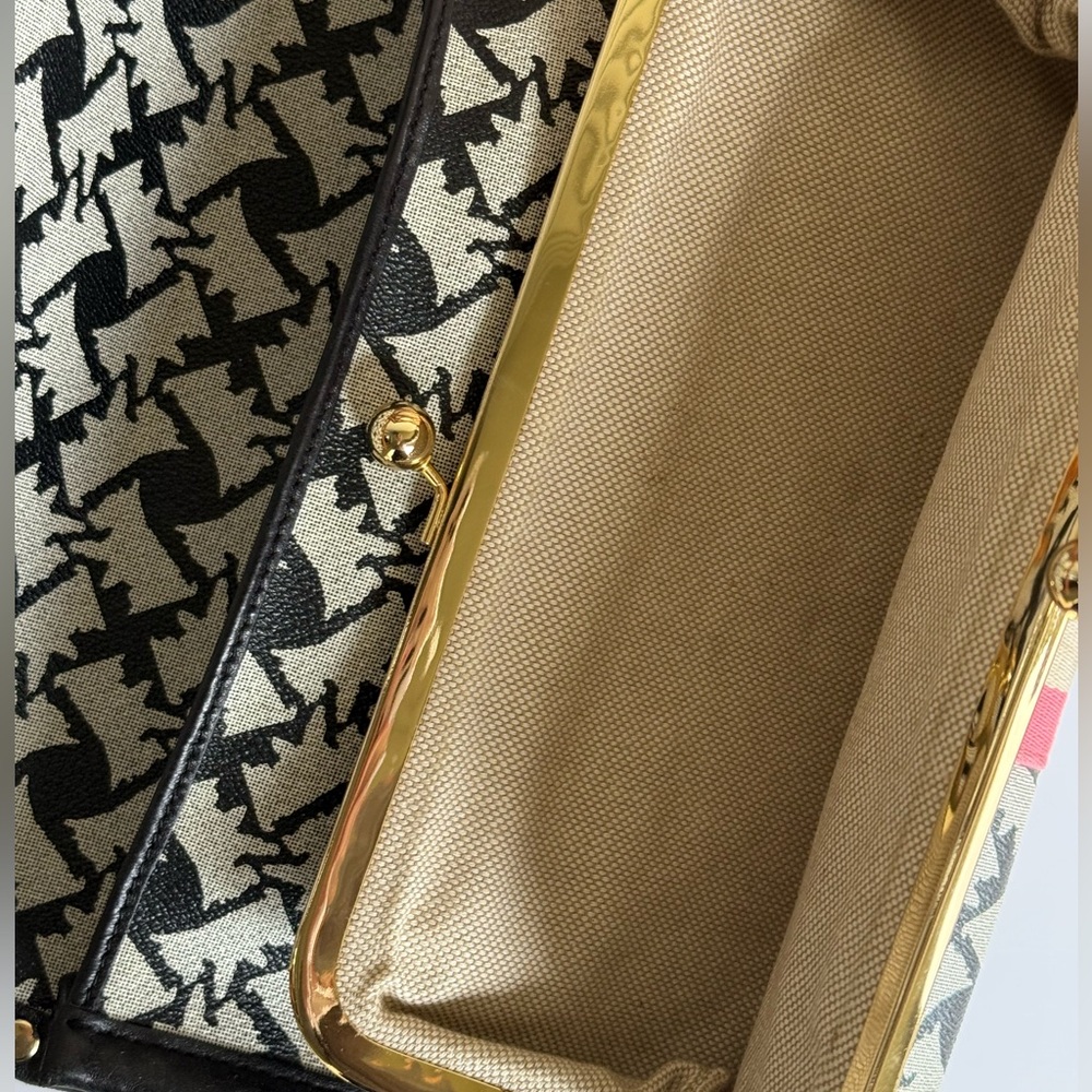 Juicy Couture large fold over buckle clutch - Picture 6 of 16